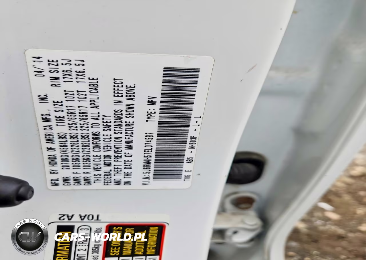2014 Honda Cr-V Ex VIN:5J6RM4H57EL074597 - 13