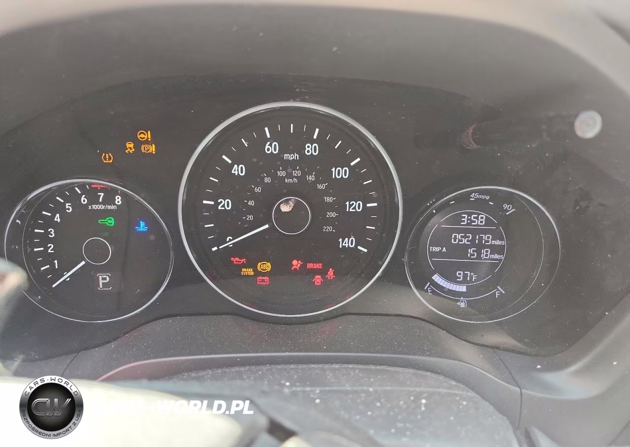 2020 Honda Hr-V Sport VIN:3CZRU5H13LM702055 - 9