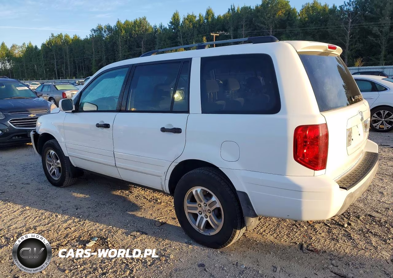 2005 Honda Pilot Ex VIN:5FNYF18485B006233 - 2