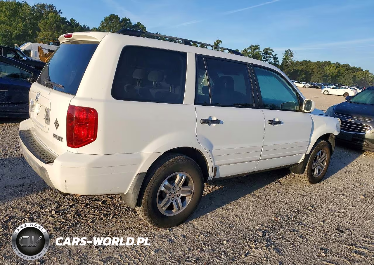 2005 Honda Pilot Ex VIN:5FNYF18485B006233 - 3