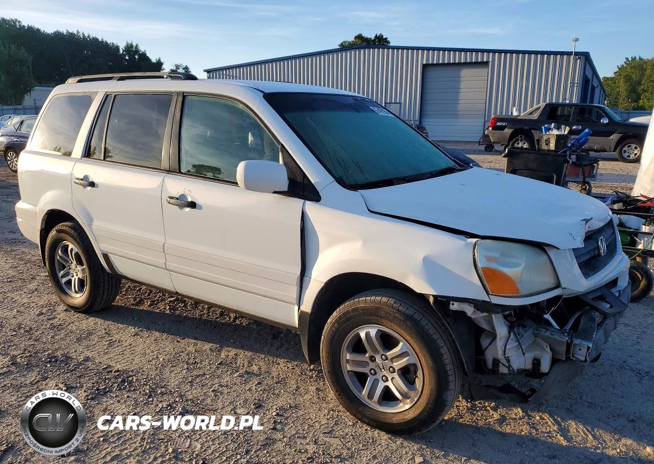 2005 Honda Pilot Ex VIN:5FNYF18485B006233 - 4
