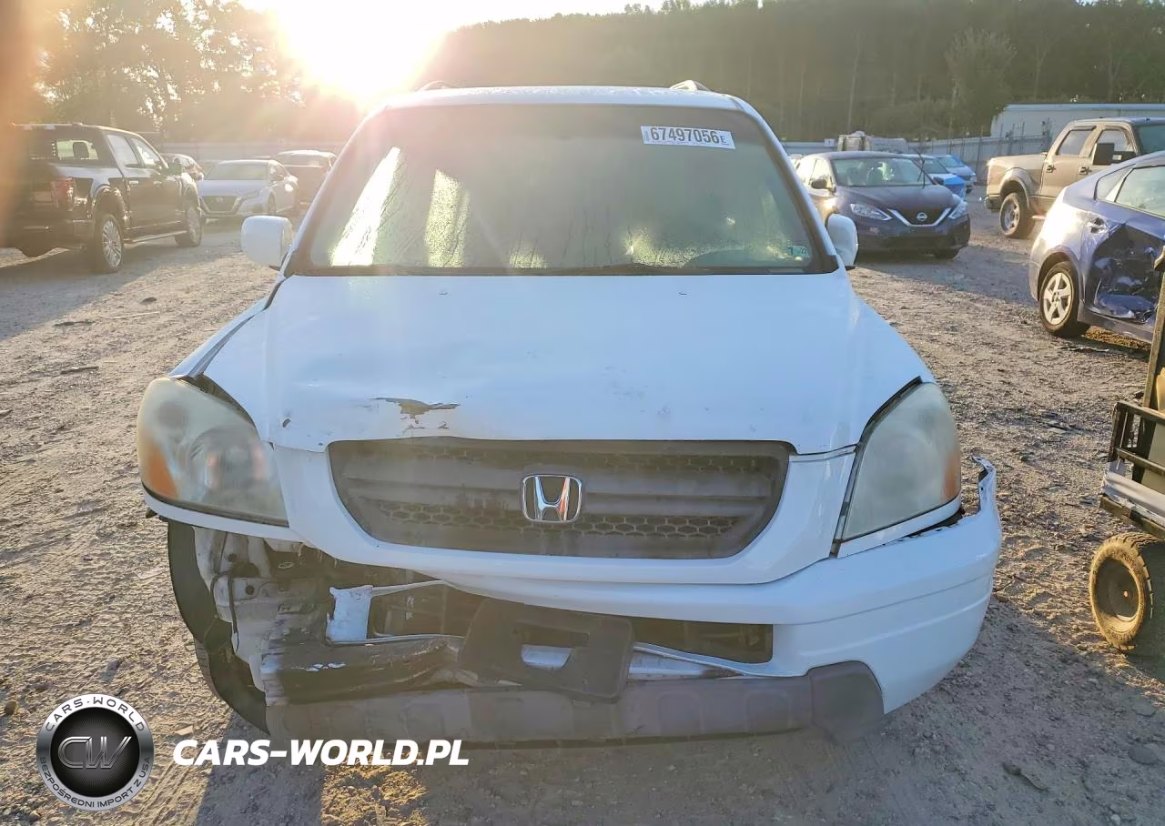 2005 Honda Pilot Ex VIN:5FNYF18485B006233 - 5