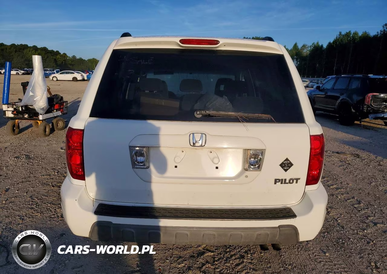 2005 Honda Pilot Ex VIN:5FNYF18485B006233 - 6