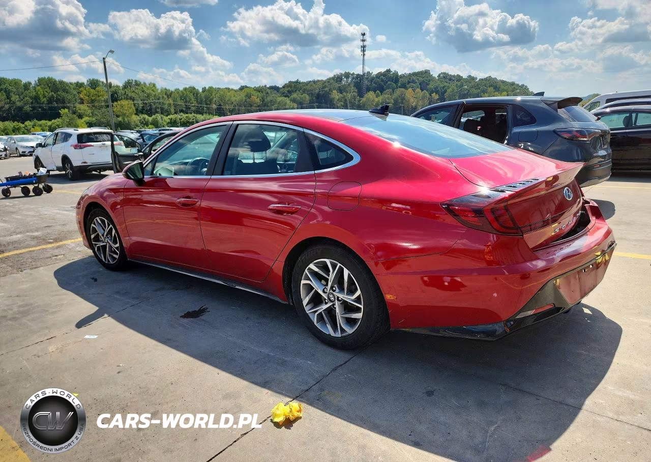 2020 Hyundai Sonata Sel VIN:5NPEF4JA9LH027630 - 2