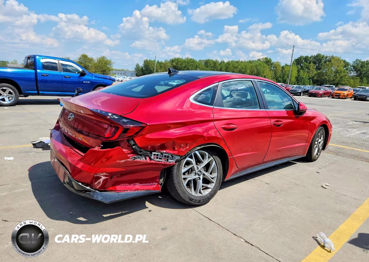 2020 Hyundai Sonata Sel VIN:5NPEF4JA9LH027630 - 3