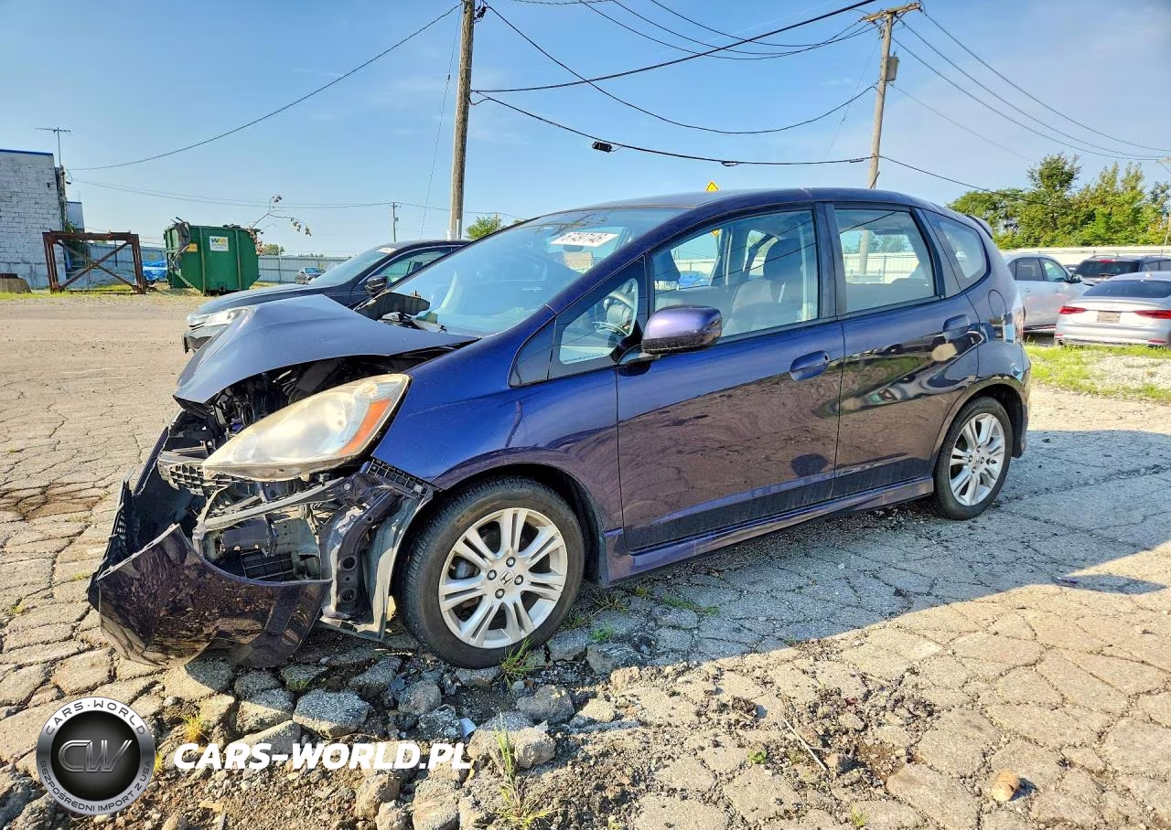2010 Honda Fit Sport VIN:JHMGE8H49AC031946 - 1