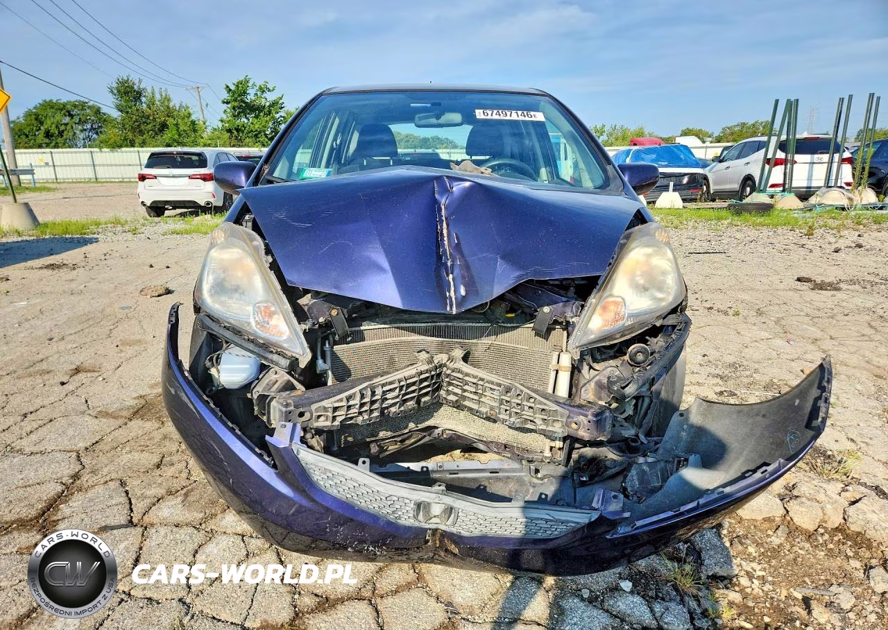 2010 Honda Fit Sport VIN:JHMGE8H49AC031946 - 5