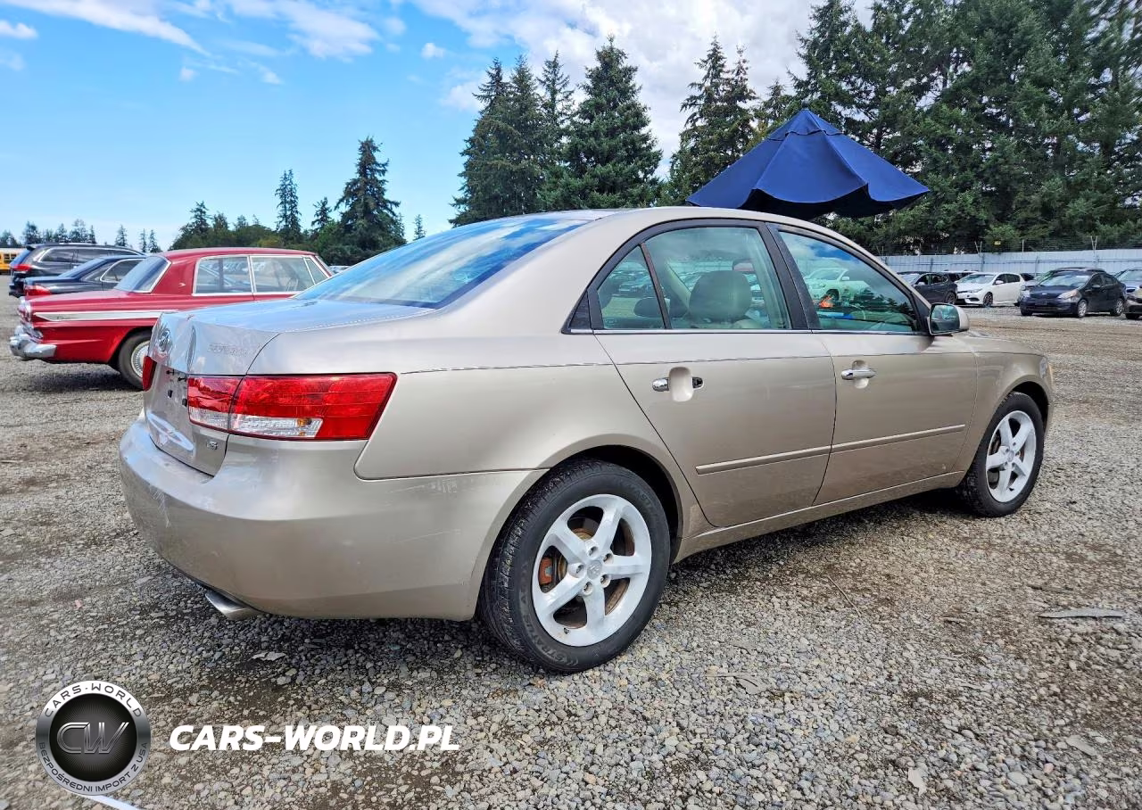 2006 Hyundai Sonata Gls V6 VIN:5NPEU46F06H022928 - 3