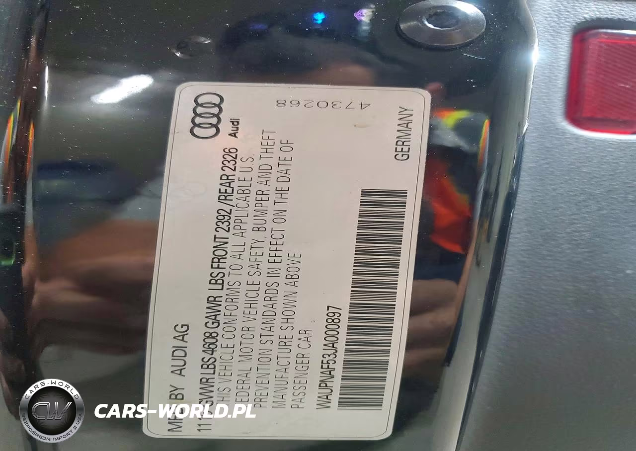 2018 Audi A5 Premium Plus VIN:WAUPNAF53JA000897 - 13