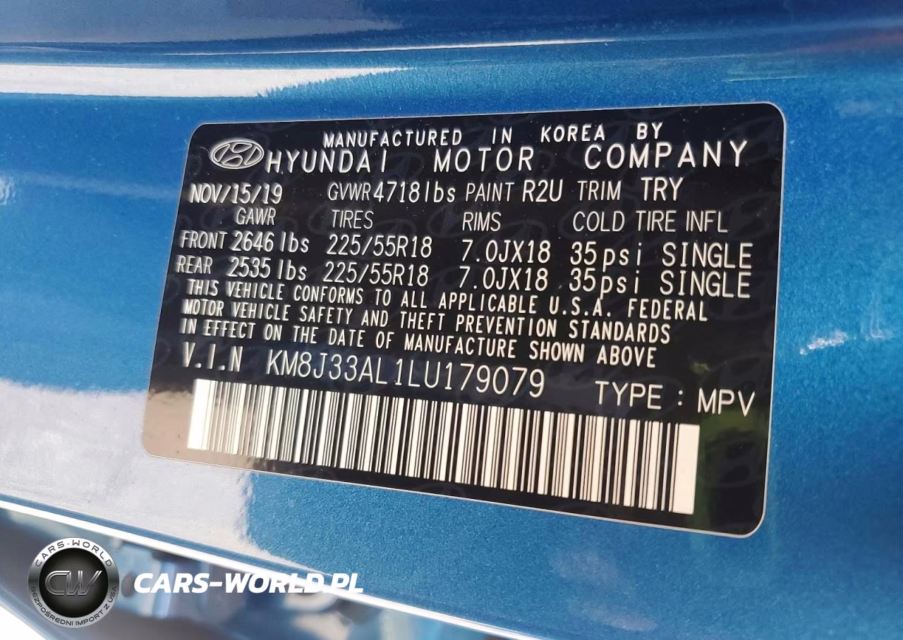 2020 Hyundai Tucson Limited VIN:KM8J33AL1LU179079 - 13