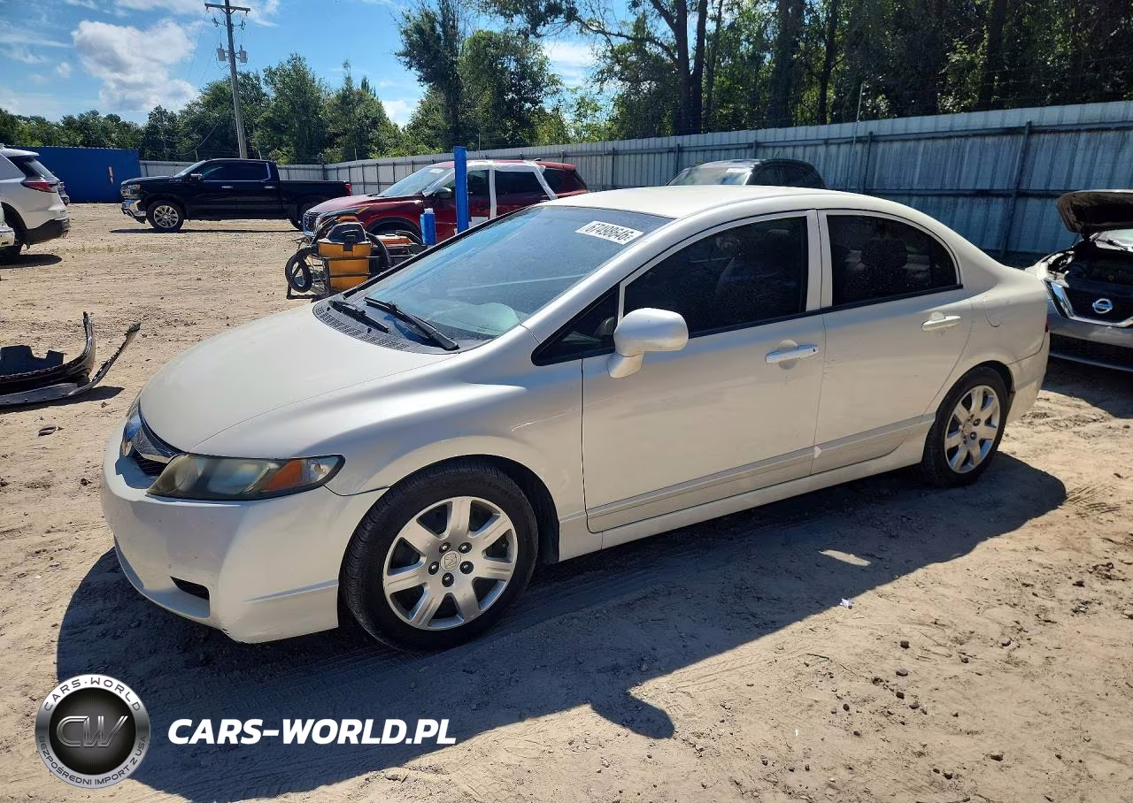 2010 Honda Civic Lx VIN:2HGFA1F52AH575036 - 1