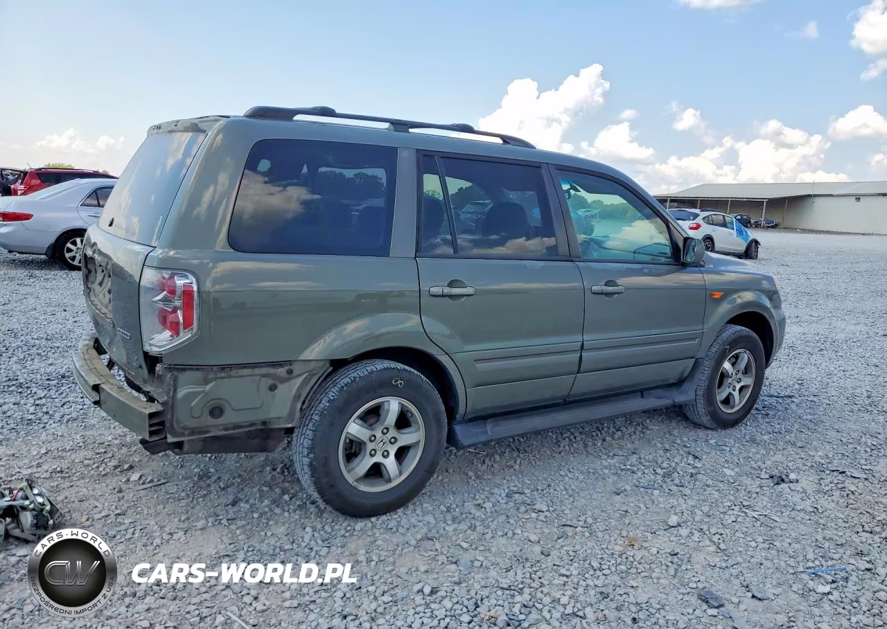 2008 Honda Pilot Ex VIN:5FNYF18448B025978 - 3