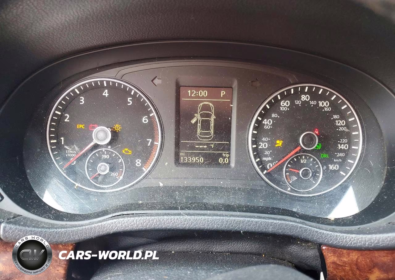 2013 Volkswagen Passat Sel VIN:1VWCP7A32DC088464 - 9