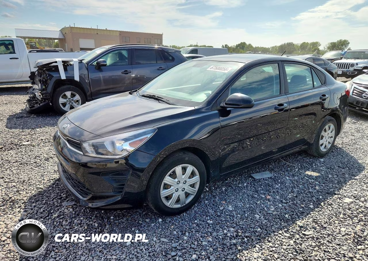 2021 Kia Rio Lx VIN:3KPA24ADXME408235 - 1