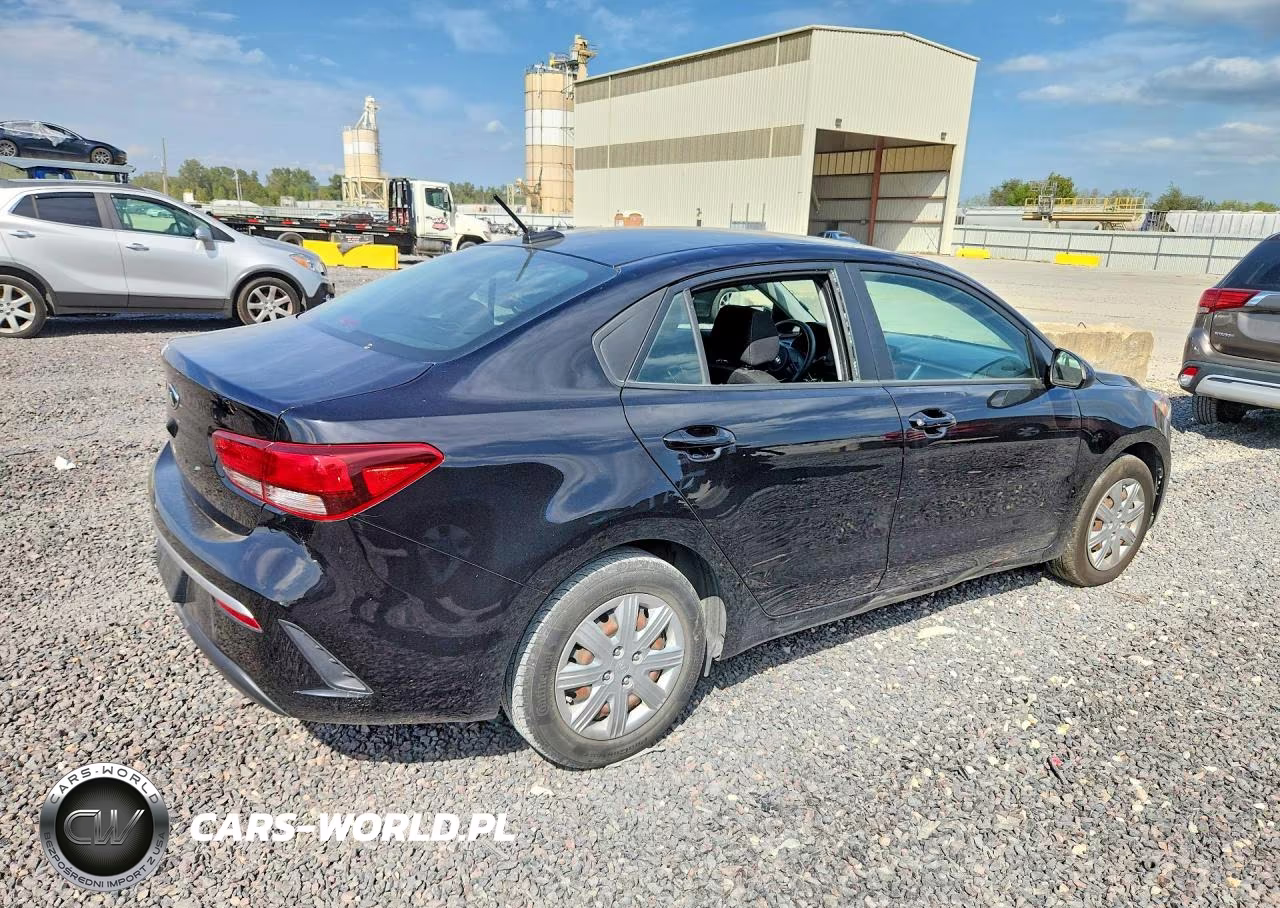 2021 Kia Rio Lx VIN:3KPA24ADXME408235 - 3