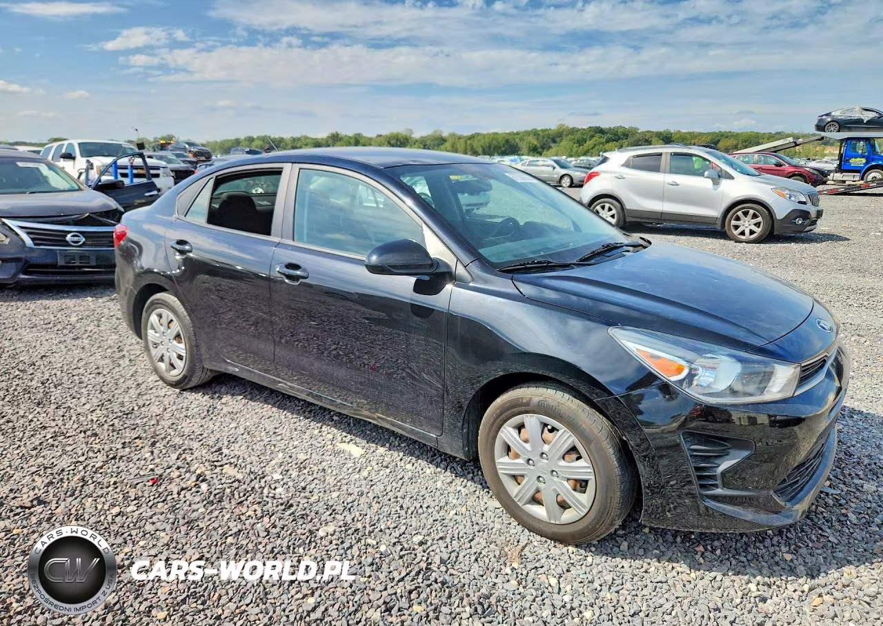 2021 Kia Rio Lx VIN:3KPA24ADXME408235 - 4