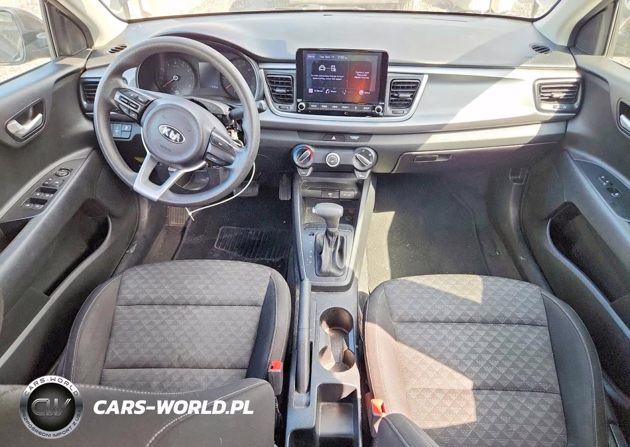 2021 Kia Rio Lx VIN:3KPA24ADXME408235 - 8