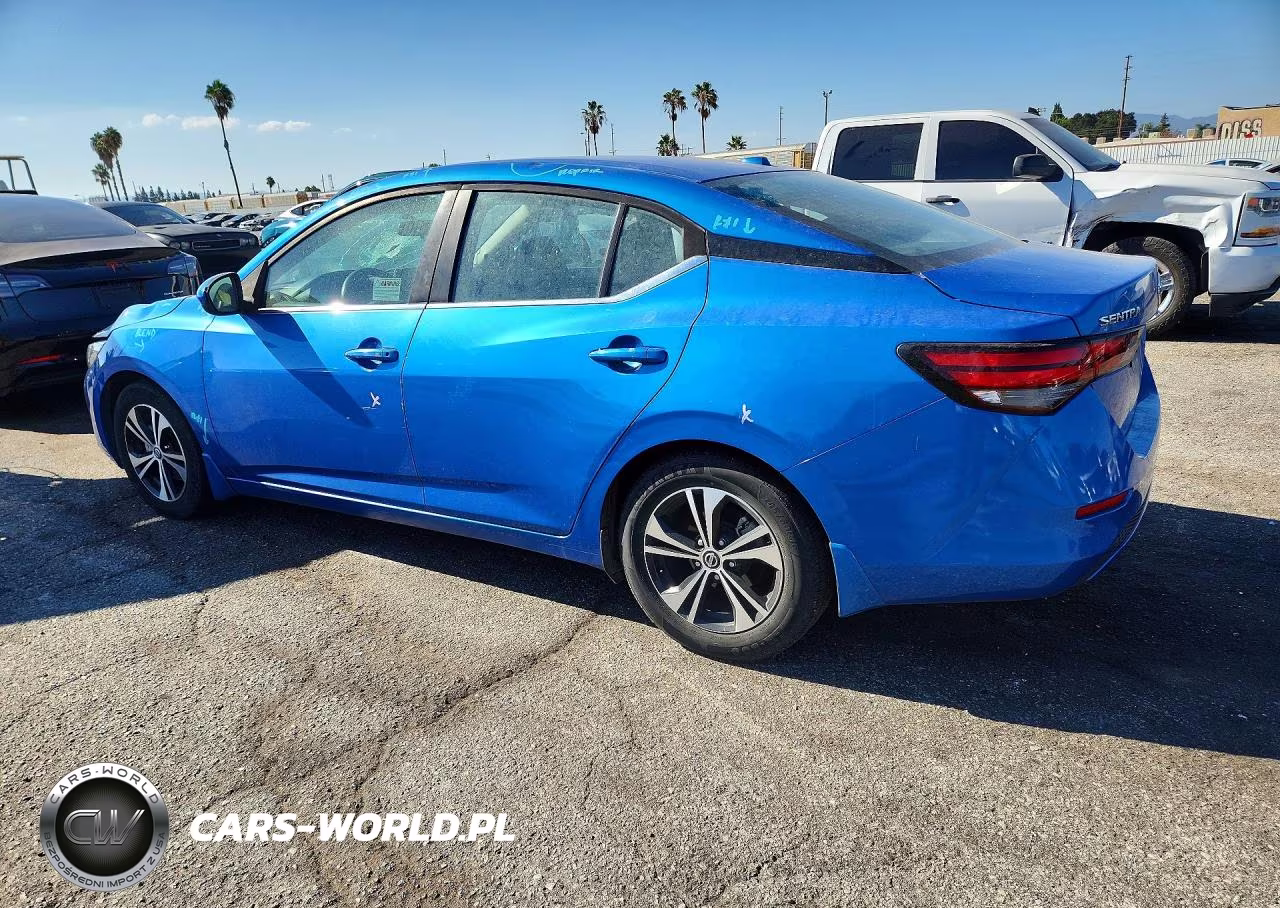 2021 Nissan Sentra Sv VIN:3N1AB8CV0MY314184 - 2