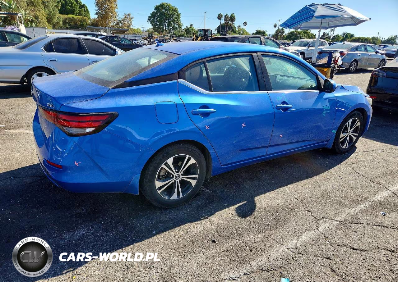 2021 Nissan Sentra Sv VIN:3N1AB8CV0MY314184 - 3