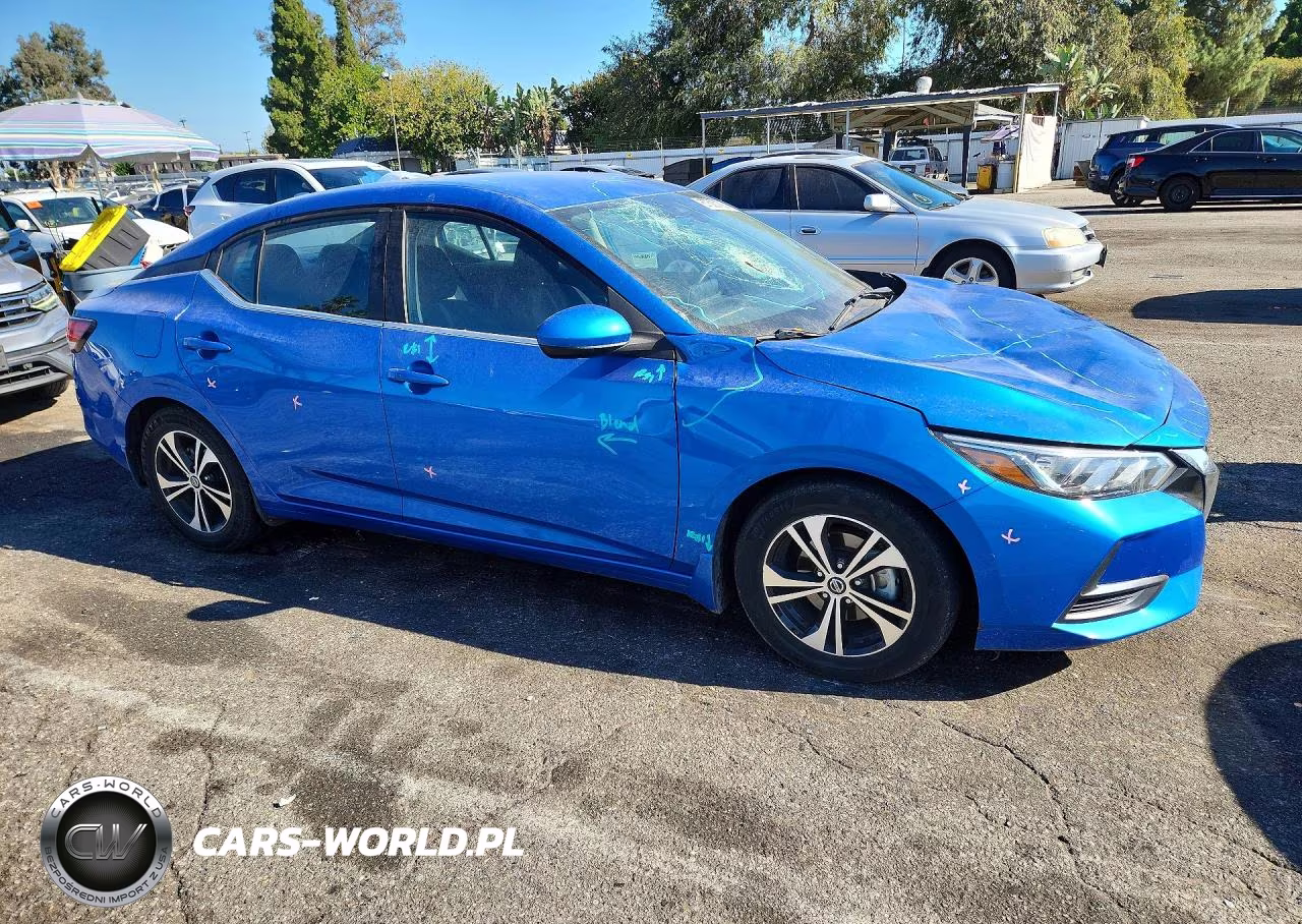2021 Nissan Sentra Sv VIN:3N1AB8CV0MY314184 - 4