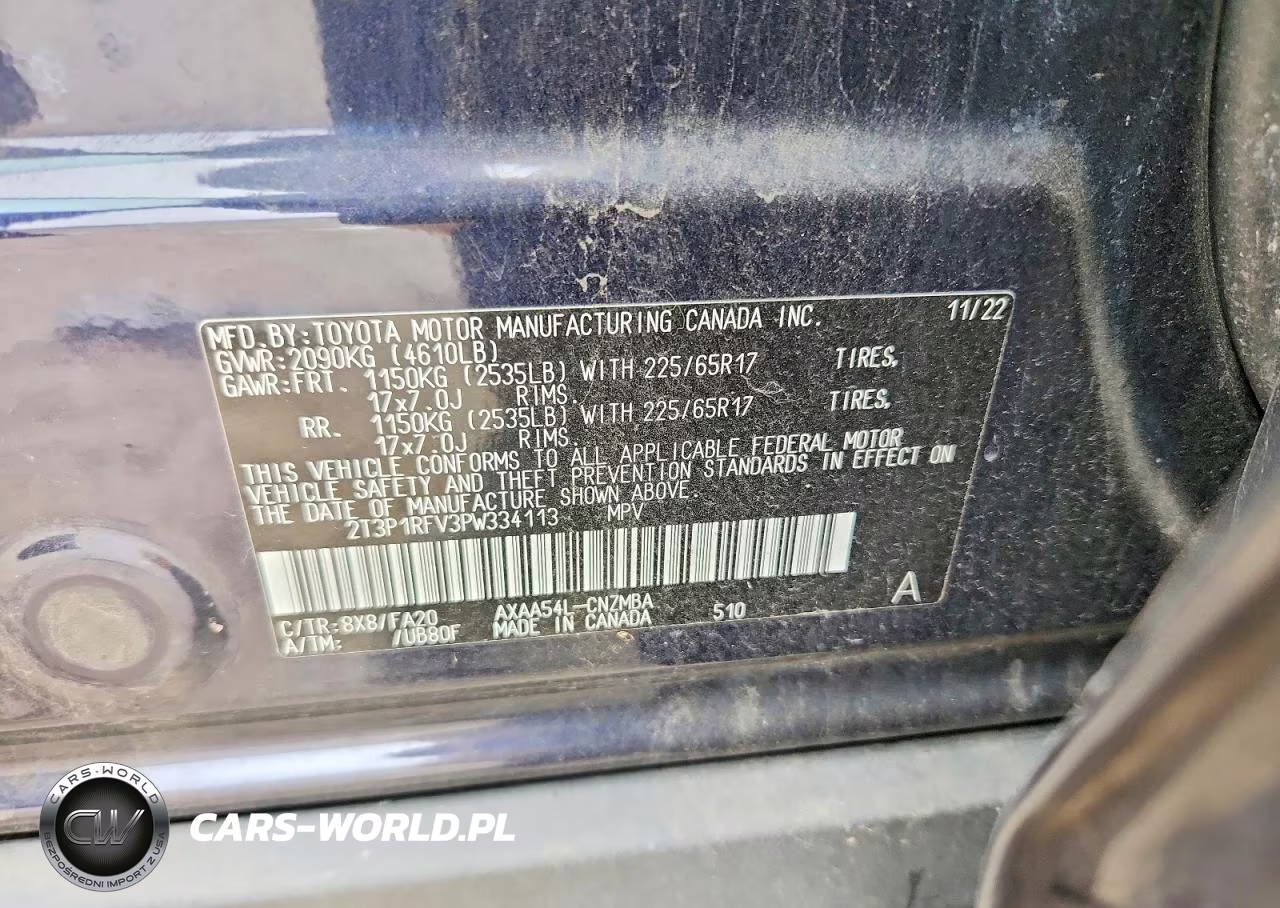 2023 Toyota Rav4 Xle VIN:2T3P1RFV3PW334113 - 13