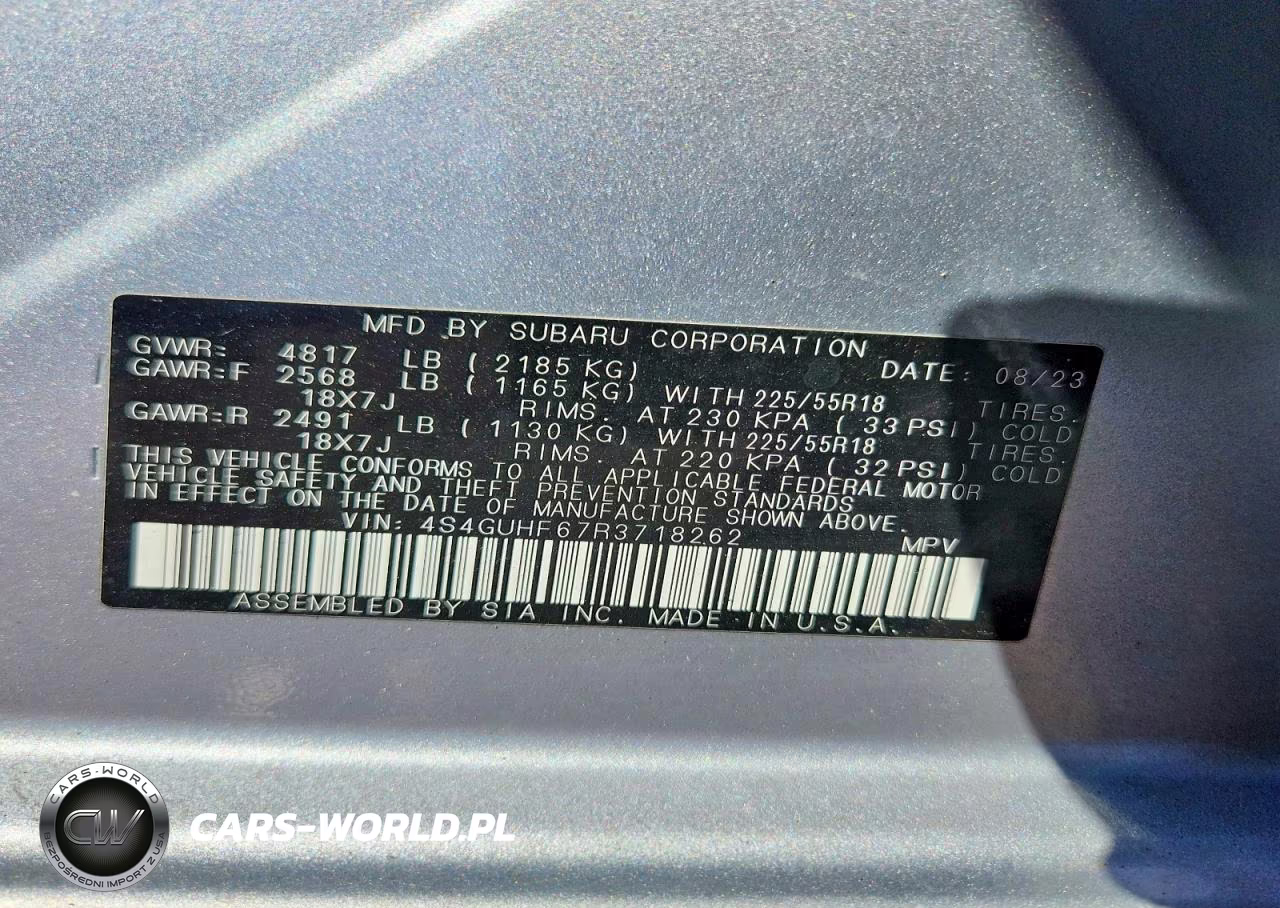 2024 Subaru Crosstrek Sport VIN:4S4GUHF67R3718262 - 13