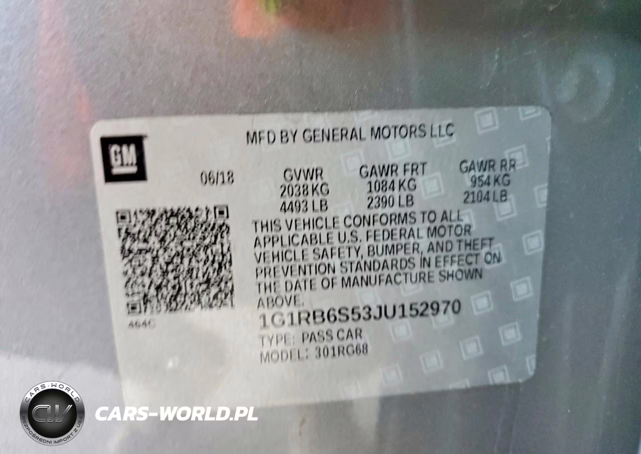 2018 Chevrolet Volt Premier VIN:1G1RB6S53JU152970 - 12