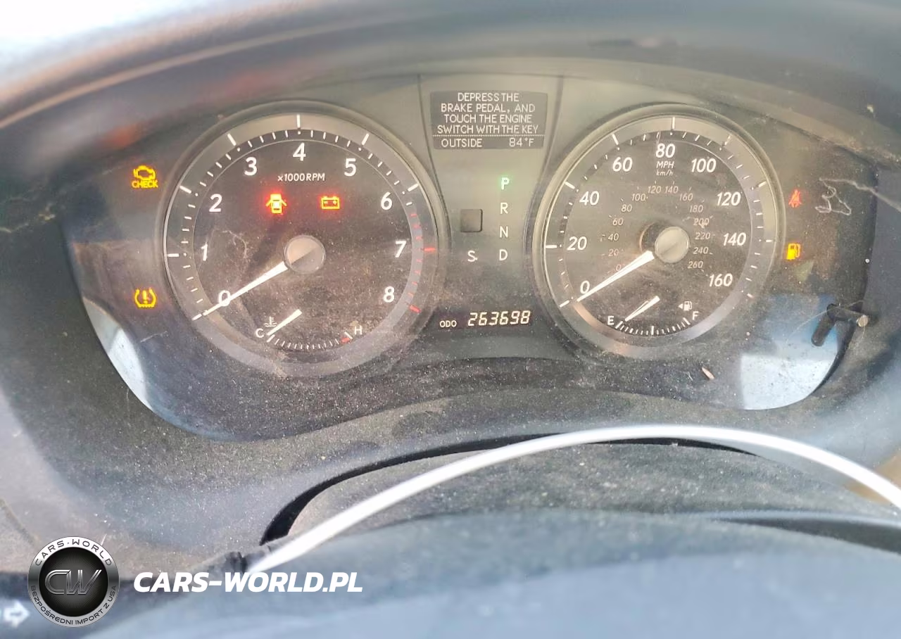 2008 Lexus Es 350 VIN:JTHBJ46G582261687 - 9