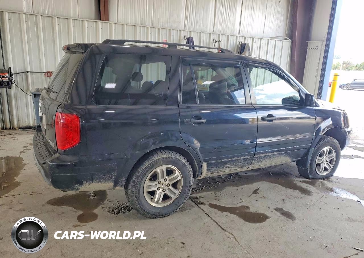 2005 Honda Pilot Exl VIN:5FNYF18525B066257 - 3