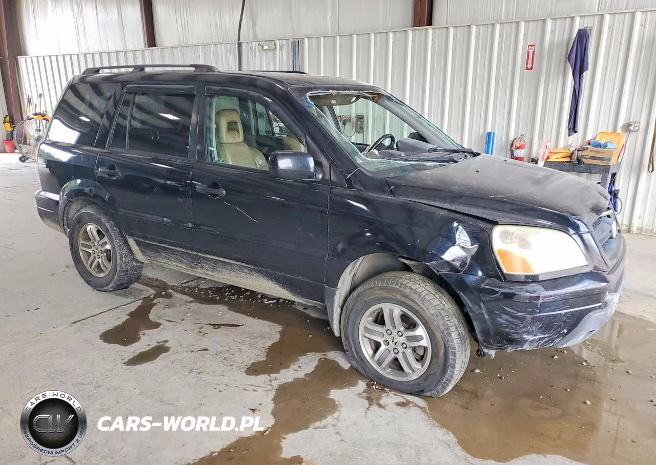 2005 Honda Pilot Exl VIN:5FNYF18525B066257 - 4
