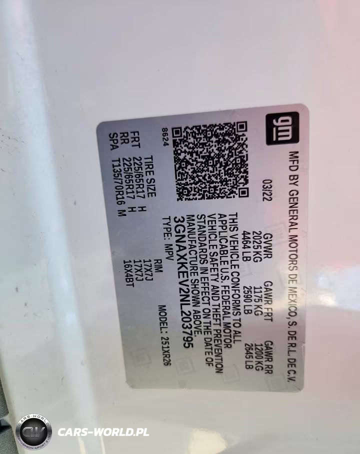 2022 Chevrolet Equinox Lt VIN:3GNAXKEV2NL203795 - 14