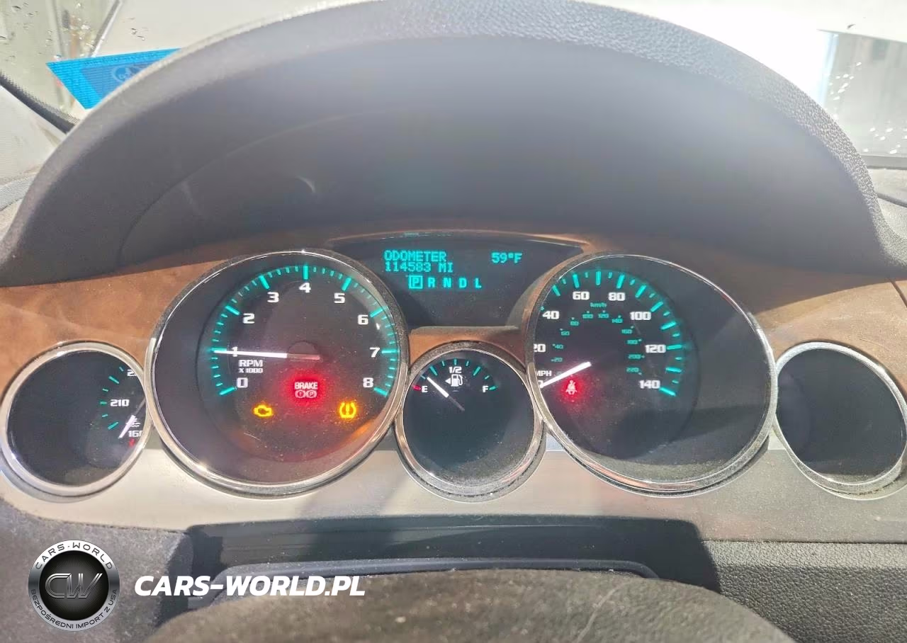 2010 Buick Enclave Cxl VIN:5GALVCED0AJ150893 - 9
