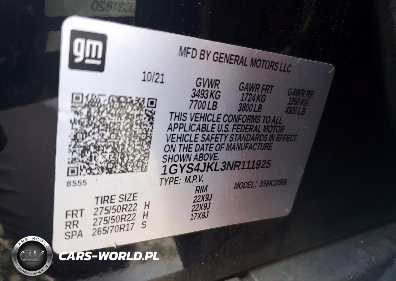 2022 Cadillac Escalade Esv Luxury VIN:1GYS4JKL3NR111925 - 13