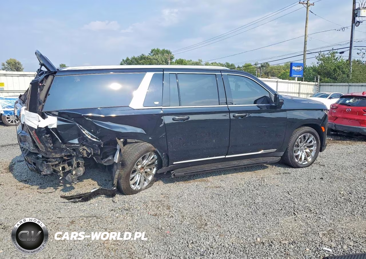 2022 Cadillac Escalade Esv Luxury VIN:1GYS4JKL3NR111925 - 3