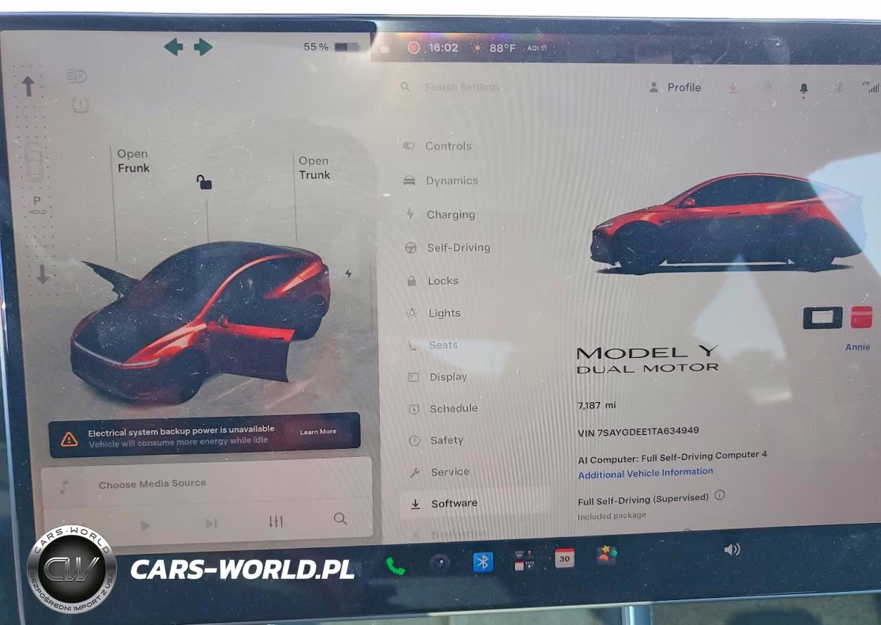 2026 Tesla Model Y VIN:7SAYGDEE1TA634949 - 9