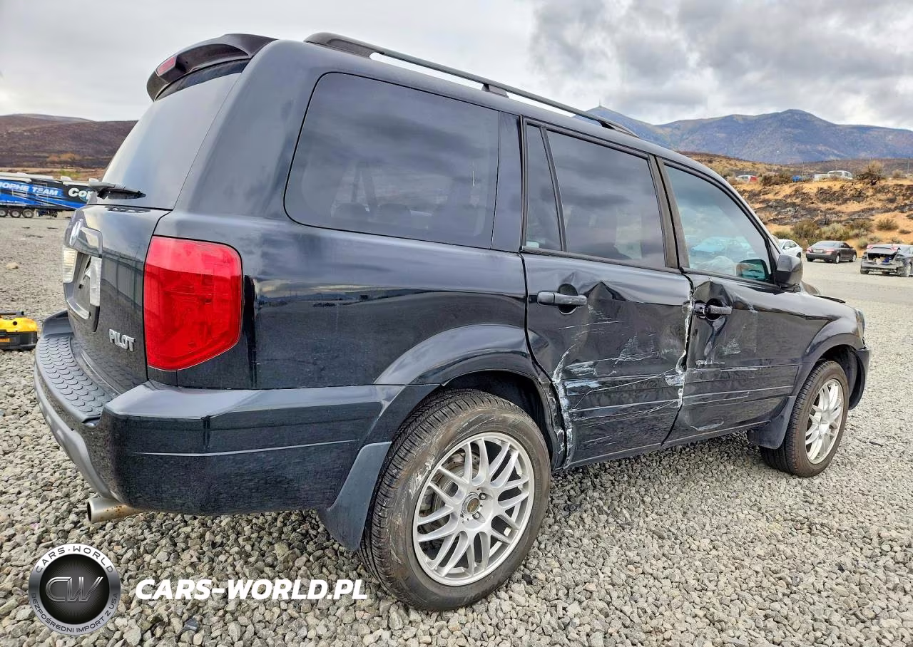 2005 Honda Pilot Exl VIN:2HKYF18795H559579 - 3