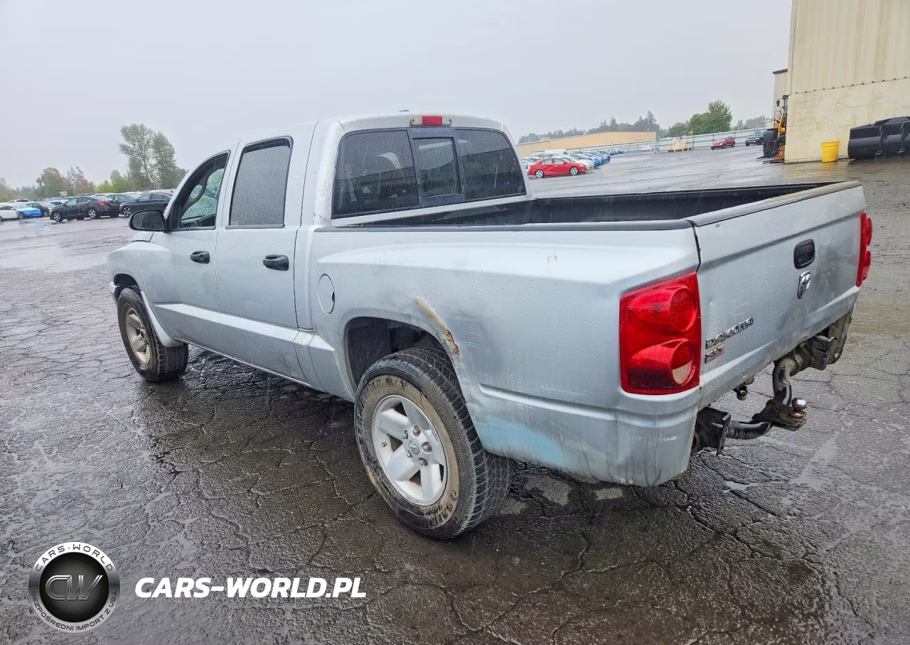 2007 Dodge Dakota Quad Slt VIN:1D7HE48K87S127021 - 2