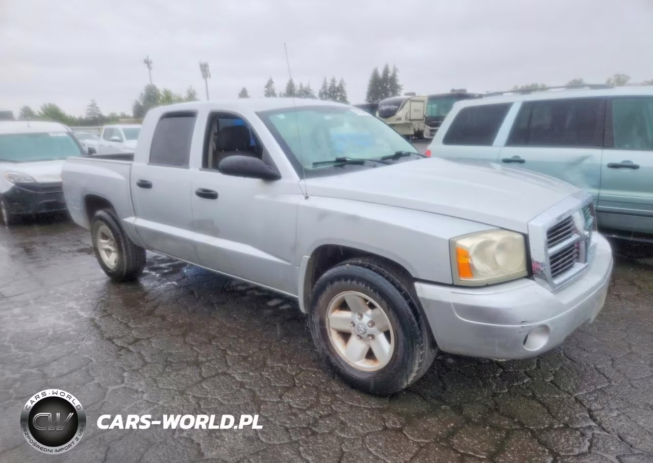 2007 Dodge Dakota Quad Slt VIN:1D7HE48K87S127021 - 4