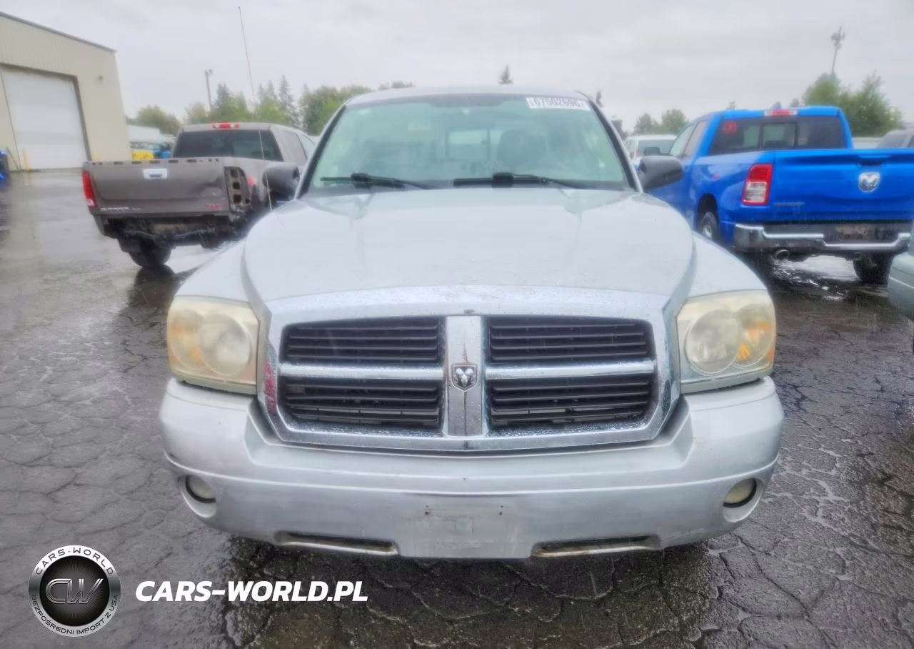 2007 Dodge Dakota Quad Slt VIN:1D7HE48K87S127021 - 5
