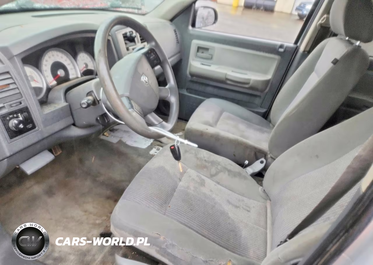 2007 Dodge Dakota Quad Slt VIN:1D7HE48K87S127021 - 7