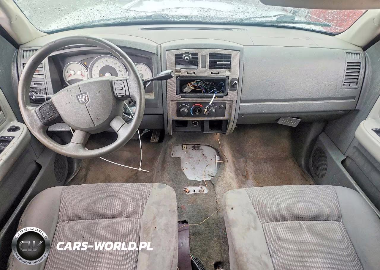 2007 Dodge Dakota Quad Slt VIN:1D7HE48K87S127021 - 8