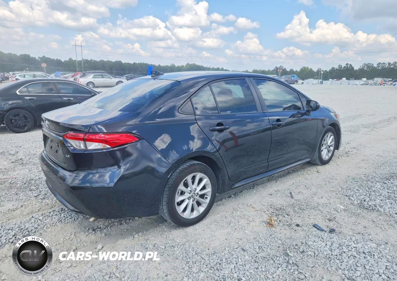 2021 Toyota Corolla Le VIN:JTDVPMAE4MJ173944 - 3