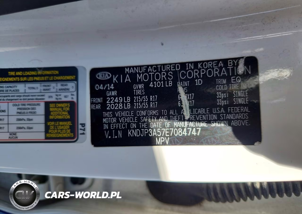 2014 Kia Soul + VIN:KNDJP3A57E7084747 - 12
