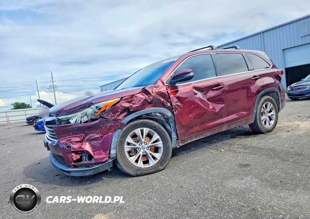 2016 Toyota Highlander Le Plus VIN:5TDZKRFH5GS122427 - 1