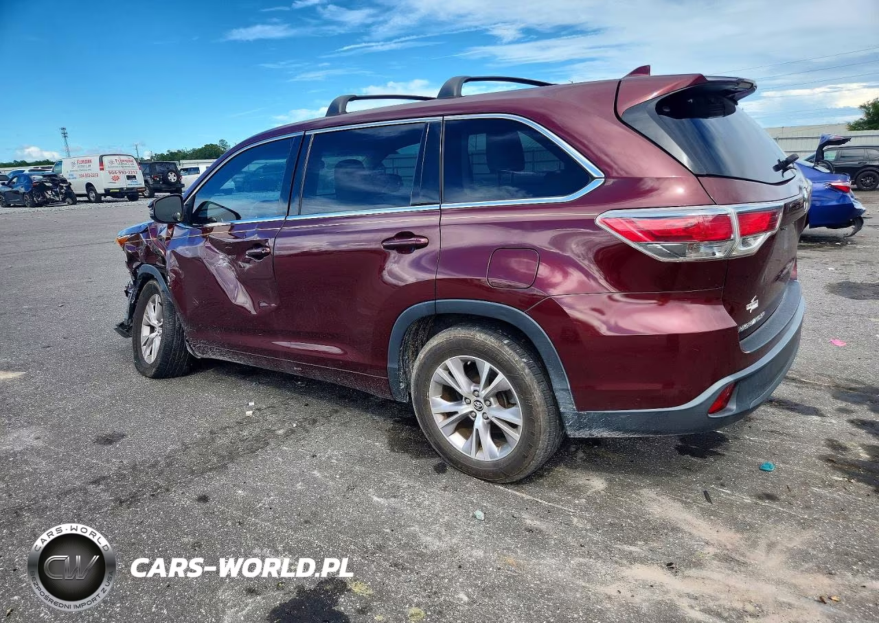 2016 Toyota Highlander Le Plus VIN:5TDZKRFH5GS122427 - 2