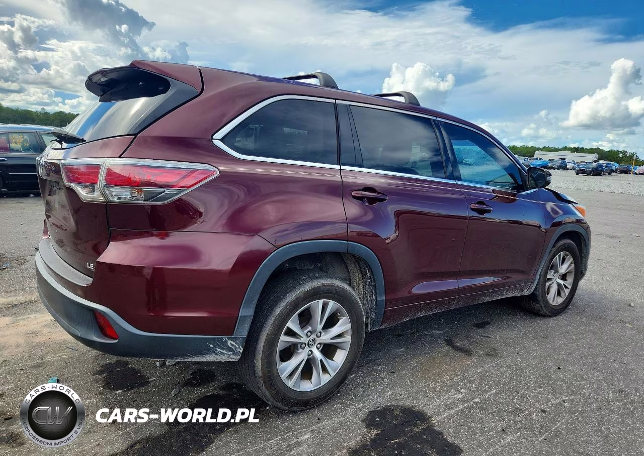 2016 Toyota Highlander Le Plus VIN:5TDZKRFH5GS122427 - 3