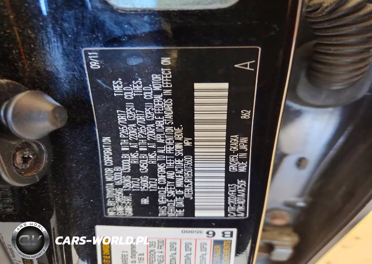 2011 Toyota 4Runner Sr5 VIN:JTEBU5JR1B5073600 - 13