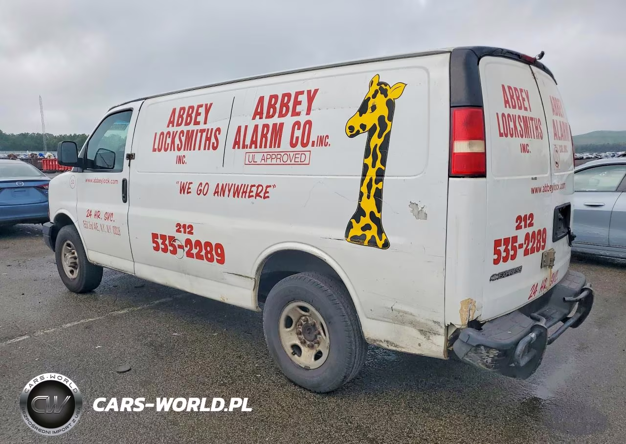 2008 Chevrolet Express VIN:1GCGG25C881221733 - 2