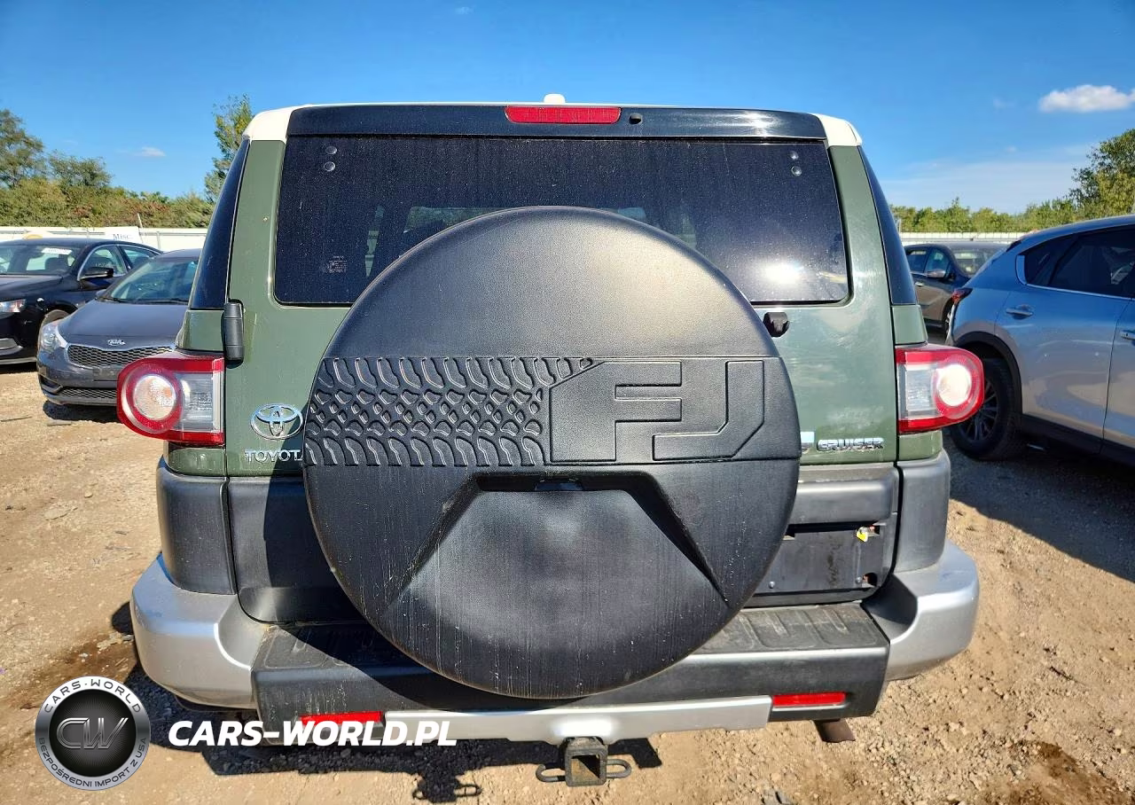 2014 Toyota Fj Cruiser Base VIN:JTEBU4BF8EK188148 - 6
