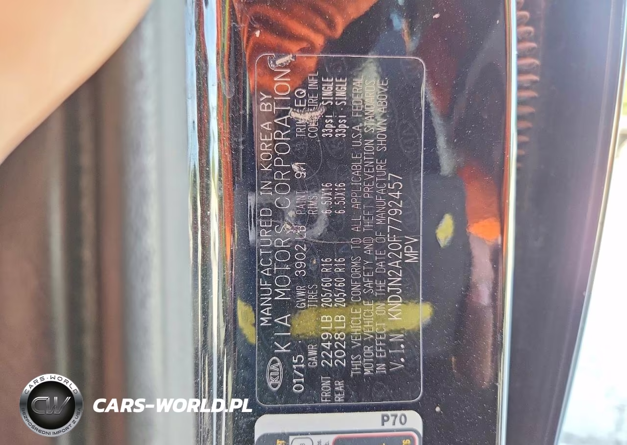 2015 Kia Soul Base VIN:KNDJN2A20F7792457 - 13